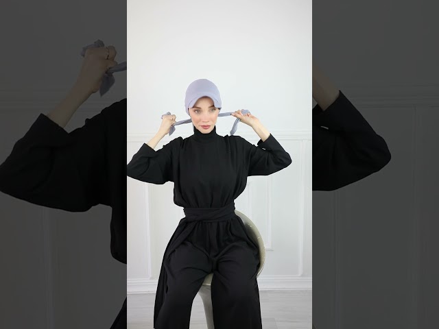 توربان كاب ربط من الخلف - رمادي