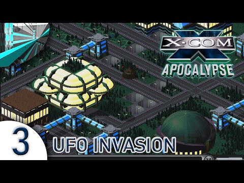 Let's Play X-Com: Apocalypse (part 3 - First UFO Invasion)
