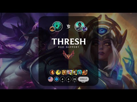 Thresh Support vs Karma - NA Grandmaster Patch 13.6