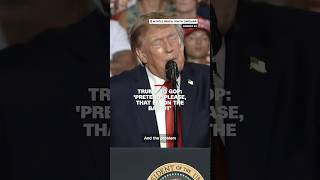 Trump tells GOP rally crowd to vote as if he were on ballot in 2026 Senate race
