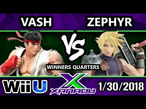 S@X 239 - Vash (Ryu) Vs. Zephyr (Cloud) - SSB4 Winners Quarters - Smash for Wii U
