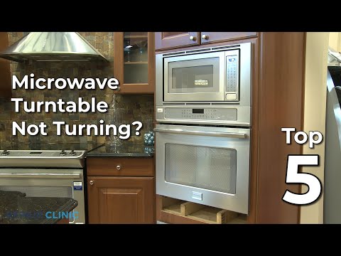 Oven/Microwave Combo Turntable Not Turning - Oven/Microwave Combo Troubleshooting