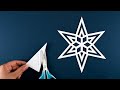 Paper Snowflakes #11 - How to make Snowflakes out of paper - Christmas decor ideas