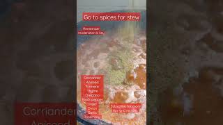 What is your Go to spices for stew ? #shorts