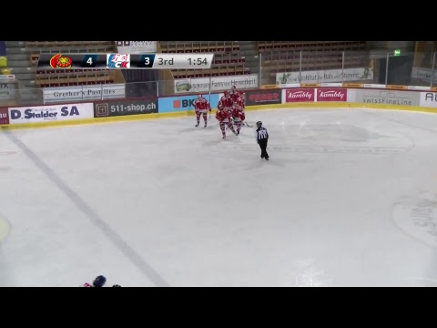 Junioren Elite A / SCL Young Tigers vs GCK Lions; Regular Season 23.02.2018