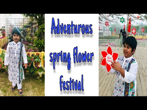 Adventurous spring flower festival /Iyad exploring spring flower festival #iyadsvlog