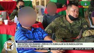 Mga dating high-ranking lider ng CTG sumailalim sa de-radicalization facilitators training ng 4ID