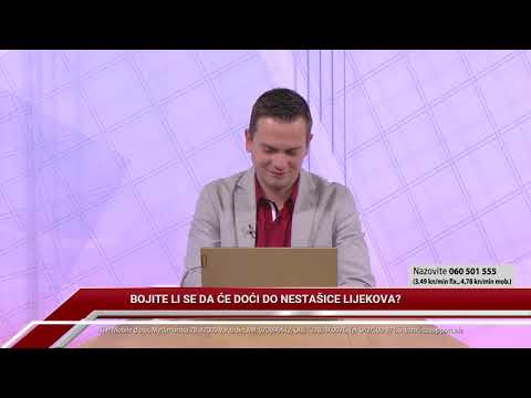TV REPLIKA 21.10.2020. - BOJITE LI SE DA ĆE DOĆI DO NESTAŠICE LIJEKOVA?