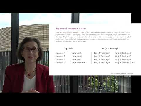 KANSAI GAIDAI UNIVERSITY｜College of Global Engagement Message for International Transfer Students