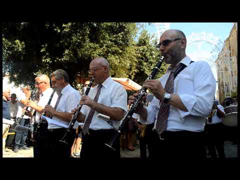 Scorrano 2018 - Processione con il concerto bandistico Città Scorrano - Marcia sinfonica Pugliesina