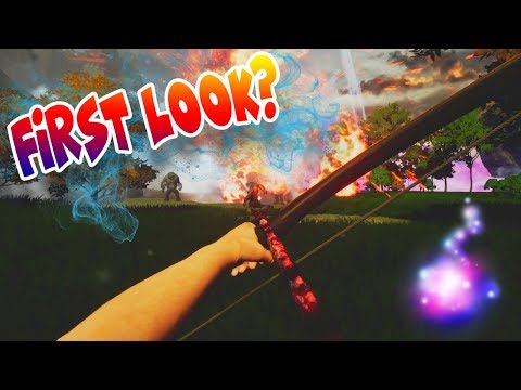 MINECRAFT MEETS SKYRIM?!? | FIRST EVER LOOK AT WILD MAGE!