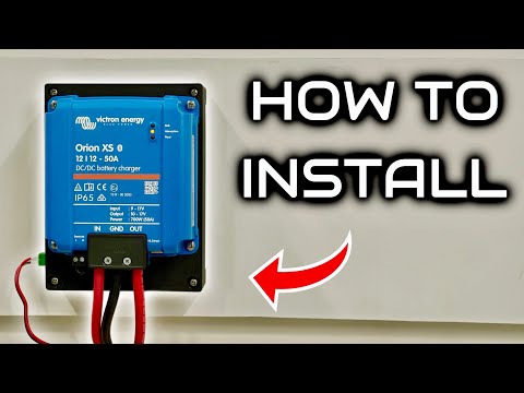 How to Install Victron Orion XS & XS 1400 (EASY Step-By-Step Guide)