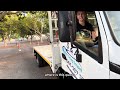 Learning How To Do Truck Inspections Inside And Outside And Alley Docking Code 10