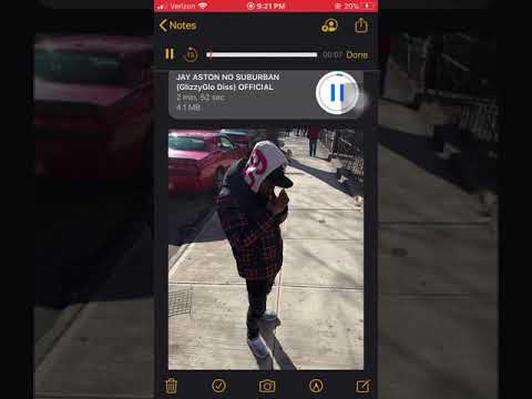 Jay Aston-No Suburban (GlizzyGlo diss)