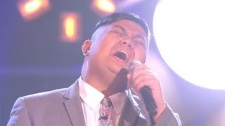 The Voice UK 2013 | Joseph Apostol performs &#39;A Song For You&#39; - The Knockouts 1 - BBC One