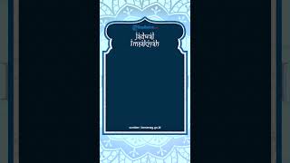 Jadwal Imsakiyah Provinsi Banten dan Sekitarnya Minggu, 16 April 2023