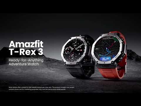 スマートウォッチ Amazfit T-Rex 3 48mm オニキス(黒) AMAZFIT スマートウォッチ Amazfit T-Rex 3 48mm オニキス(黒) AMAZFIT