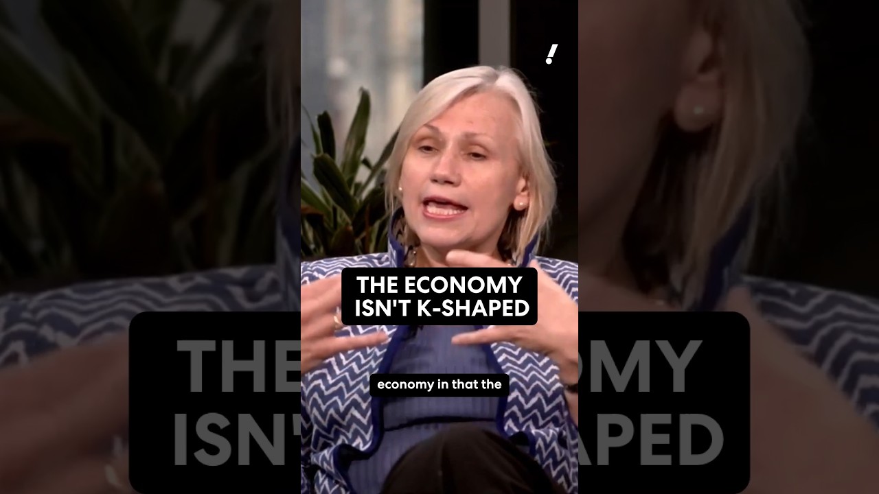 Strategist explains why the economy isn't K-shaped, but P-shaped.