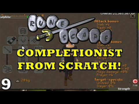 Old School Runescape - Completionist From Scratch! - Episode 9