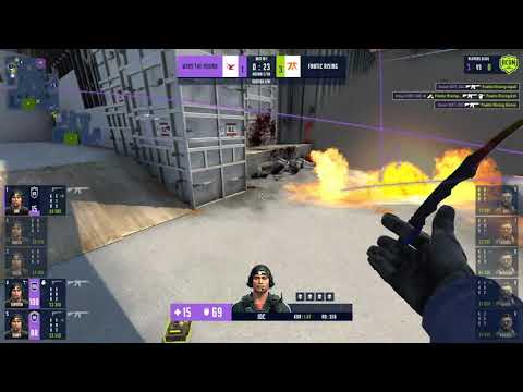 JDC 4K SPRAY CONTROL - MOUZ NXT VS FNATIC RISING - WePlay Academy League - CSGO