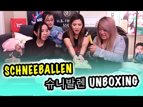 [K-REVIEW] SCHNEEBALLEN 슈니발렌 -- UNBOXING & FIRST IMPRESSIONS