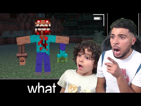 THIS MINECRAFT BUG SCARED MY LITTLE BROTHER!  (Amazing)