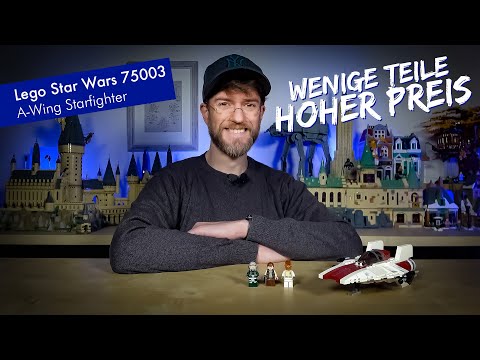 Hoher Preis, kaum Funktionen: Lego Star Wars 75003 A-Wing Starfighter