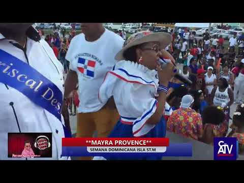 ALCALDE LA CALETA MAXIMO SORIANO RECIBE PLACA EN SAN MARTIN SEMANA DOMINICANA CHISPA RADIO SHOW