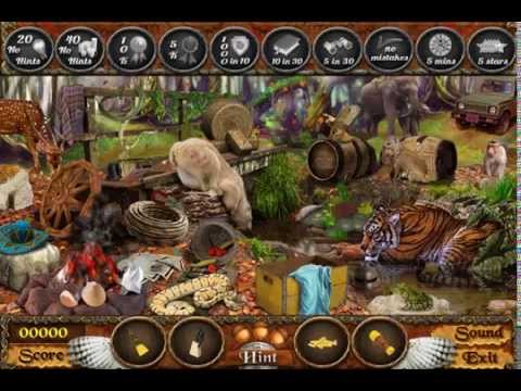 Challenge #200 Jungle Fever New Hidden Object Game Video