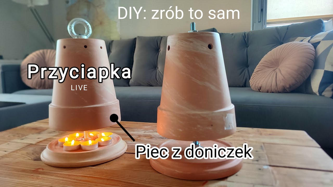 Ogrzewanie za grosze: robię piec z doniczek DIY piec na podgrzewacze tealight