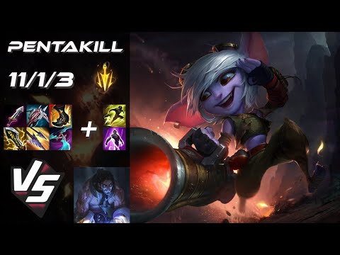 MID Tristana vs Sylas [PENTAKILL] - EU Challenger Patch 25.24