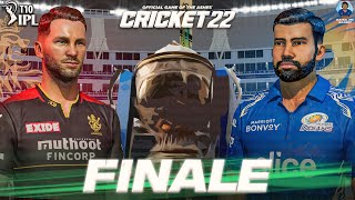 The Final! - Royal Challengers Bangalore vs Mumbai Indians - Cricket 22 T10 IPL 2023 #11