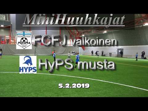 Mini Huuhkajat FCFJ valkoinen vs HyPS musta