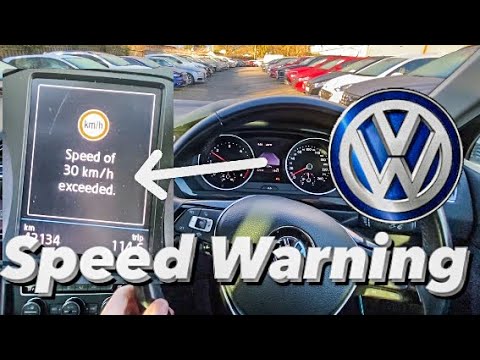 Volkswagen speed warning - how to turn off #volkswagen #speedwarning #howto #turnoff