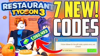 ⚠️Thanks Giving!💥[CODE]⚠️ RESTAURANT TYCOON 3 ROBLOX CODES 2025! RESTAURANT TYCOON NEW CODES 2025! 