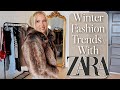 ZARA TRY ON HAUL  | 10 Must-Try Winter 2023-24 Fashion Trends Made Easy