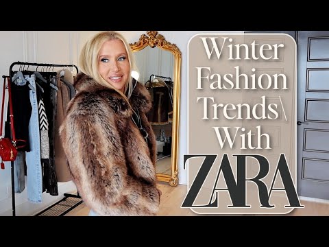 ZARA TRY ON HAUL  | 10 Must-Try Winter 2023-24 Fashion Trends Made Easy