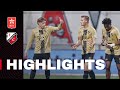 HIGHLIGHTS | Jong FC Utrecht op karakter voorbij MVV Maastricht ?