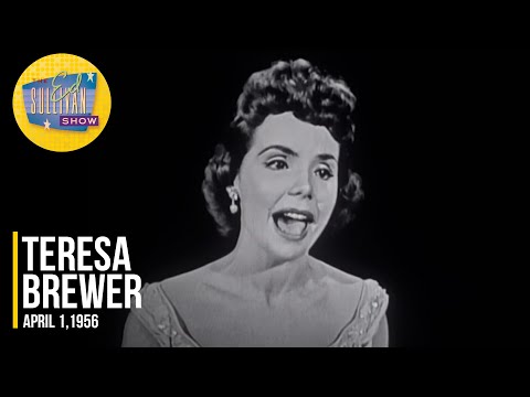 Teresa Brewer "A Tear Fell" on The Ed Sullivan Show