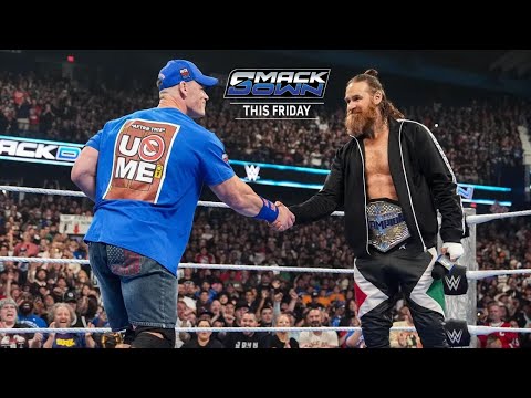 Sami Zayn vs John Cena | SmackDown Sep 5, 2025 (Part 1)