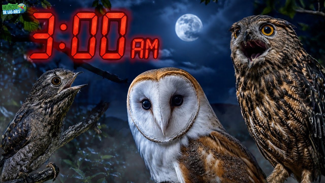 Estás Aves Cantan a las 3 DE LA MAÑANA