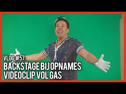 BACKSTAGE BIJ OPNAMES VIDEOCLIP VOL GAS - GERARD JOLING - VLOG #57