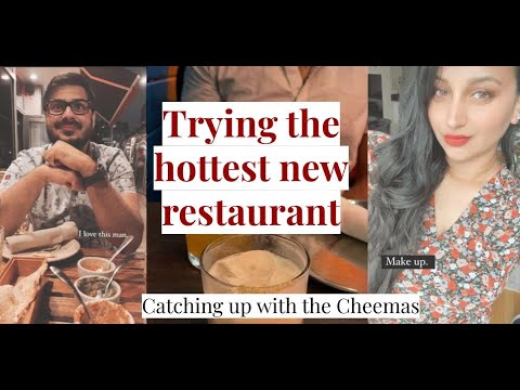 Trying the hottest new Indian restaurant in NYC | Catching up with the Cheemas