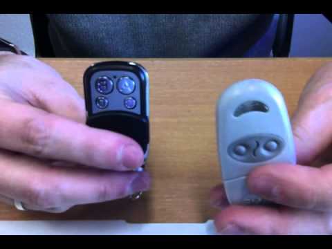 comment regler telecommande portail