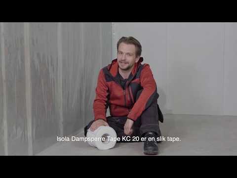 Byggetips: Hvordan forsegle overgang mellom bindingsverk og betonggulv med dampsperre tape