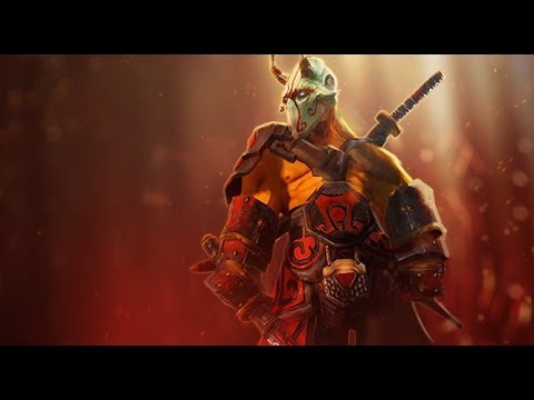 Dota 2 Juggernaut - The Exiled Ronin rare set preview