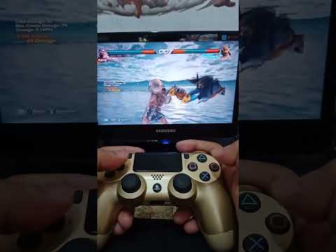 Tekken 7:Solid punch and kicks is insane so strong 🔥🔥#ps4 #handcam #tekken7 #combo #viral #authentic