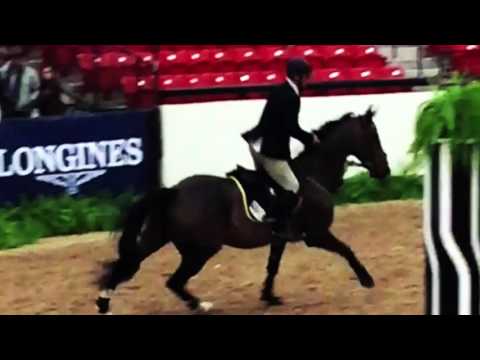 CROSSING BLUE at Las Vegas National Horse Show Longines FEI World Cup Week 2015