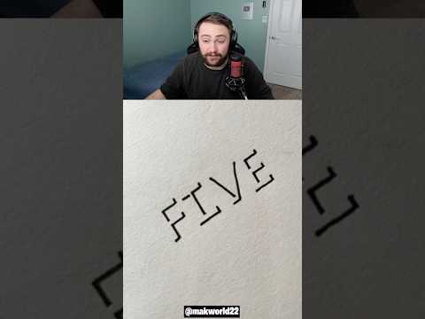 HOW TO DRAW 3D SHADOW LETTERS 🤯 #shorts