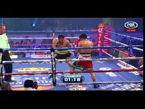 Jorge Linares vs Sergio Thompson   31 03 2012